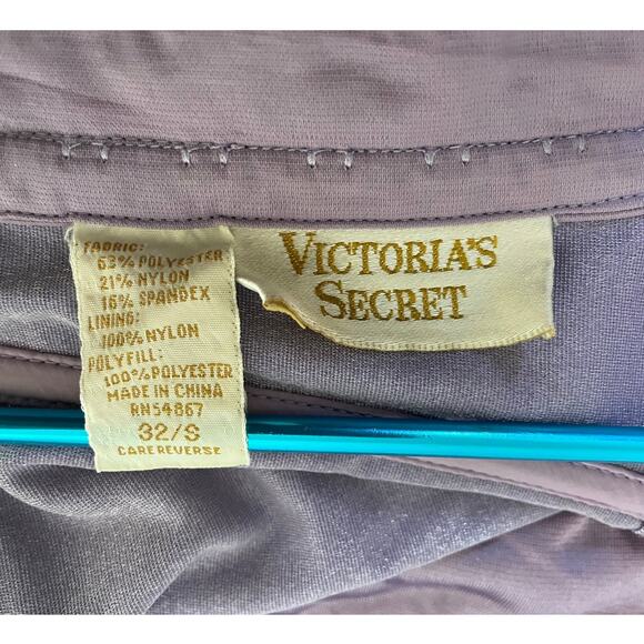 Vintage Victoria's Secret Pale Lilac Purple Corset Size Small/ 32 - Picture 3 of 4
